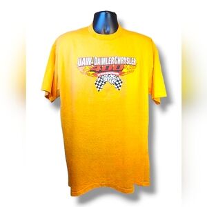 Las Vegas Motor Speedway UAW-Daimler Chrysler 400 T-shirt 2XL/XXL Short Sleeve